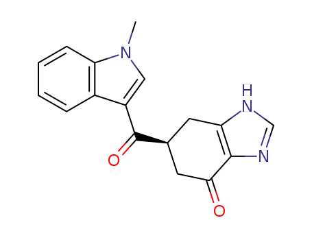 (S)-6-(1-Methyl-1H-indole-3-carbonyl)-1,5,6,7-tetrahydro-benzoimidazol-4-one