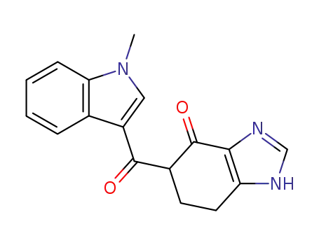 5-(1-Methyl-1H-indole-3-carbonyl)-1,5,6,7-tetrahydro-benzoimidazol-4-one