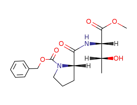 (S)-benzyl 2-(((2S,3R)-3-hydroxy-1-methoxy-1-oxobutan-2-yl)carbamoyl)pyrrolidine-1-carboxylate
