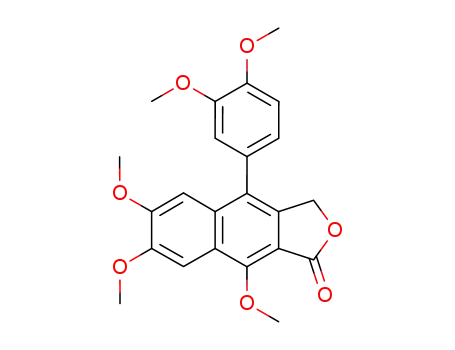 4‐(3,4‐dimethoxyphenyl)‐6,7,9‐trimethoxynaphtho[2,3‐c]furan‐1(3H)‐one