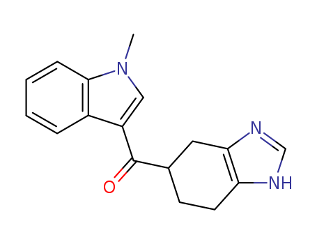 5-[(1-Methylindole-3-yl)carbonyl]-4,5,6,7-tetrahydro-1H-bezimidazole