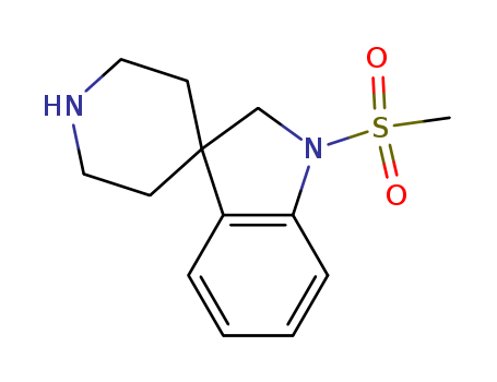 1-(methylsulfonyl)spiro[indoline-3,4'-piperidine]