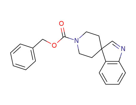 Molecular Structure of 184289-85-8 (benzyl spiro[indole-3,4'-piperidine]-1'-carboxylate)