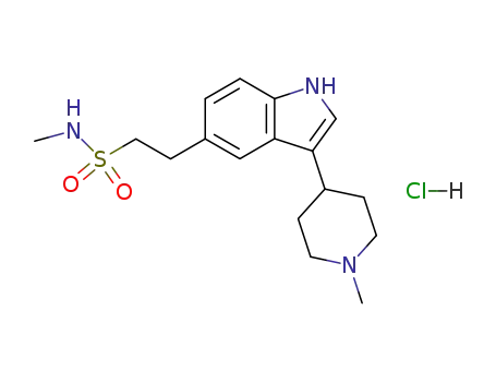 Molecular Structure of 143388-64-1 (NARATRIPTAN HYDROCHLORIDE (125 MG)F0C3600.998MG/MG(AI))
