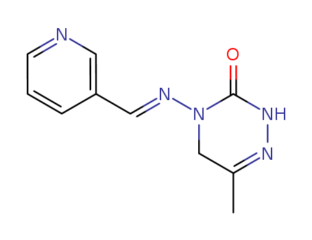 123312-89-0,Pymetrozine,1,2,4-Triazin-3(2H)-one, 4,5-dihydro-6-methyl-4-((3-pyridinylmethylene)amino)-, (E)-;CGA 215944;Fulfill;6-methyl-4-(pyridin-3-ylmethylideneamino)-2,5-dihydro-1,2,4-triazin-3-one;Plenum;1,2,4-Triazin-3(2H)-one, 4,5-dihydro-6-methyl-4-((E)-(3-pyridinylmethylene)amino)-;1,2,4-Triazin-3(2H)-one,4,5-dihydro-6- methyl-4-[(E)-(3-pyridinylmethylene)amino]-;Endeavor;Chess;4,5-dihydro-6-methyl-4-((3-pyridinylmeth-ylene)amino)-1,2,4-triazin-3(2h)-one, (e)-;Pymetrozin;
