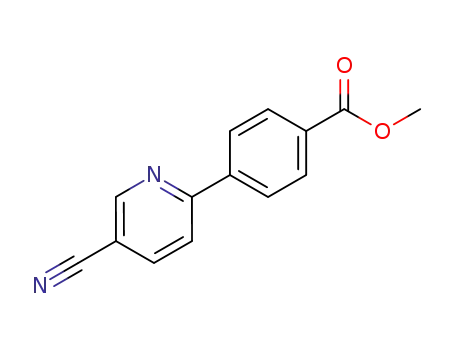 methyl 4-(5-cyano-2-pyridyl)benzoate
