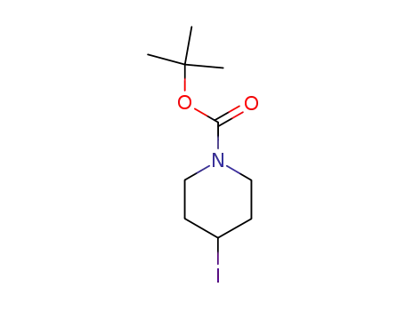 Molecular Structure of 301673-14-3 (N-Boc-4-iodopiperidine)