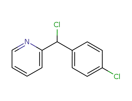 Molecular Structure of 142404-69-1 (2-(4,ALPHA-DICHLOROBENZYL)PYRIDINE)