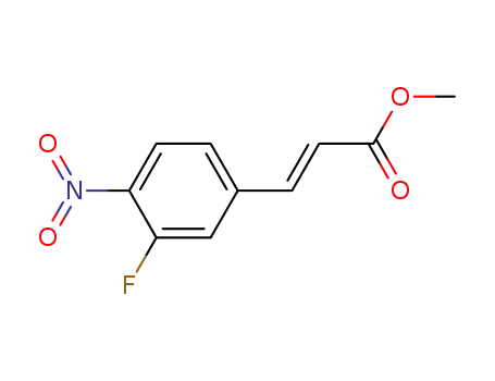 (E)-3-(3-Fluoro-4-nitro-phenyl)-acrylic acid methyl ester