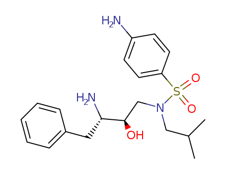 4-Amino-N-[(2R,3S)-3-amino-2-hydroxy-4-phenylbutyl]-N-(2-methylpropyl)benzenesulfonamide(169280-56-2)