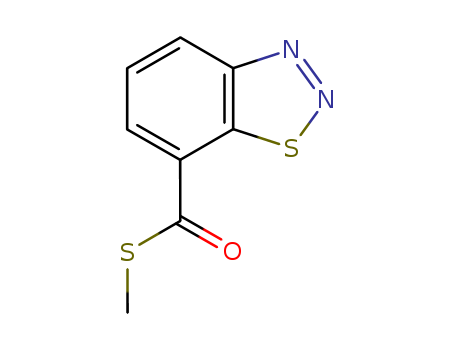 1,2,3-Benzothiadiazole-7-carbothioicacid, S-methyl ester                                                                                                                                                (135158-54-2)