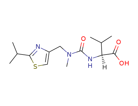 (S)-2-(3-((2-Isopropylthiazol-4-yl)methyl)-3-methylureido)-3-methylbutanoic acid(154212-61-0)