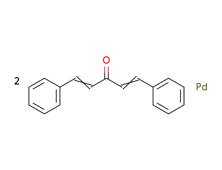 32005-36-0,Bis(dibenzylideneacetone)palladium,Bis(dibenzylideneacetone)palladium(0);(1E,4E)-1,5-diphenylpenta-1,4-dien-3-one;Palladium(0) bis(dibenzylideneacetone);Palladium(0) Bis(dibenzylideneacetone);palladium bis(dibenzylideneacetone);bis-(dibenzylideneacetone)palladium(0);PD(DBA)2;Bis(dibenzylideneacetone)palladium;