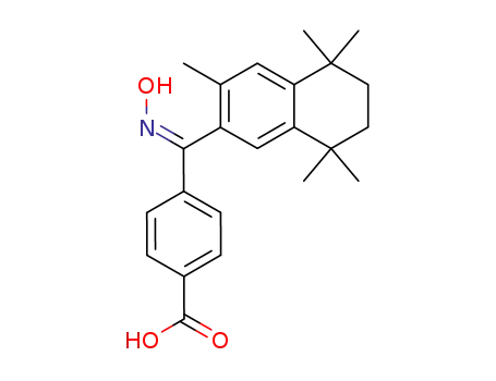 cis-4-<(3,5,5,8,8-pentamethyl-5,6,7,8-tetrahydro-2-naphthyl)carbonyl>benzoic acid oxime