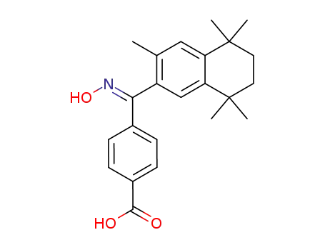 4-[[(E)-Hydroxyimino]-(3,5,5,8,8-pentamethyl-5,6,7,8-tetrahydro-naphthalen-2-yl)-methyl]-benzoic acid