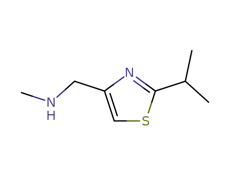 2-Isopropyl-4-(methylaminomethyl)thiazole cas  154212-60-9