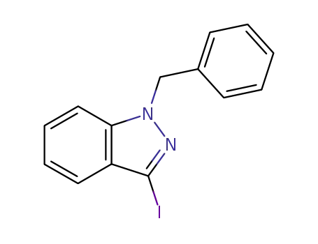 N-benzyl-3-iodo-1H-indazole
