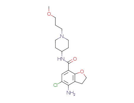 Molecular Structure of 179474-81-8 (Prucalopride)