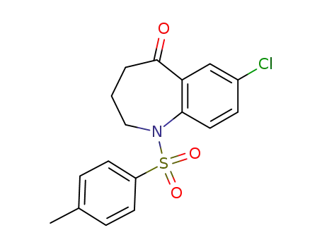 7-chloro-1-(4-methylbenzenesulfonyl)-2,3,4,5-tetrahydro-1H-1-benzazepin-5-one
