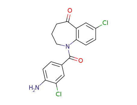 1-(4-amino-3-chlorobenzoyl)-7-chloro-5-oxo-2,3,4,5-tetrahydro-1H-1-benzazepine