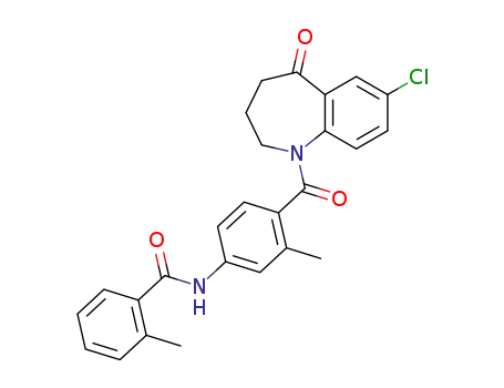 N-(4-(7-Chloro-5-oxo-2,3,4,5-tetrahydro-1H-benzo[b]azepine-1-carbonyl)-3-methylphenyl)-2-methylbenzamide