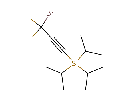 (3-bromo-3, 3-difluoroprop-1-yn-1-yl)triisopropylsilane