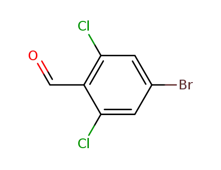 Molecular Structure of 111829-72-2 (4-BROMO-2,6-DICHLOROBENZALDEHYDE)