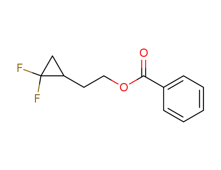 2-(2,2-difluorocyclopropyl)ethyl benzoate