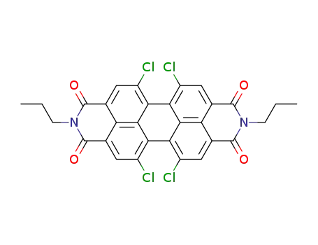 N,N'-bis-n-propyl-1,6,7,12-tetrachloroperylene-3,4,9,10-tetracarboxdiimide