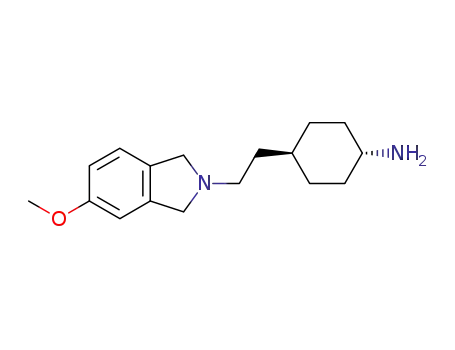 4-[2-(5-methoxy-1,3-dihydro-isoindol-2-yl)-ethyl]-cyclohexylamine