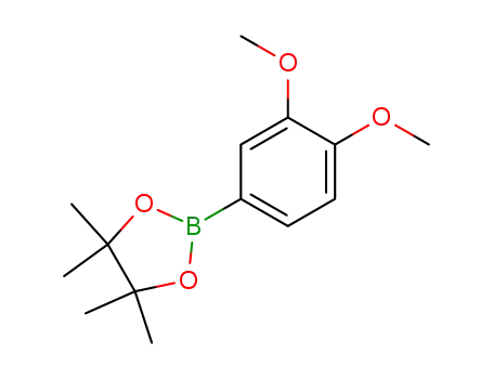 Molecular Structure of 365564-10-9 (3,4-DIMETHOXYPHENYLBORONIC ACID, PINACOL ESTER)