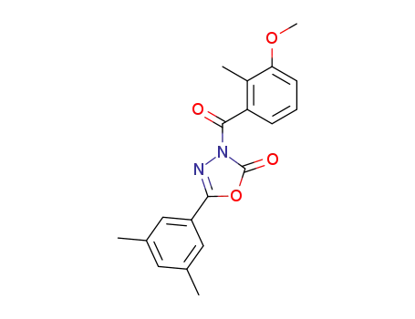 5-(3,5-dimethylphenyl)-3-(3-methoxy-2-methylbenzoyl)-3H-[1,3,4]-oxadiazol-2-one