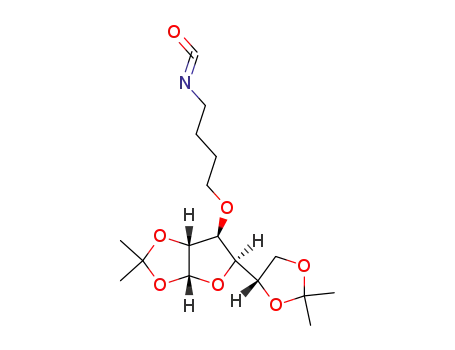 1,2:5,6-di-O-isopropylidene-3-O-(4-izocyanatobutyl)-α-D-glucofuranose