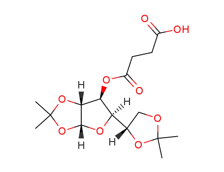 1,2:5,6-di-O-isopropylidene-3-O-(3-carboxypropanoyl)-α-D-glucofuranose