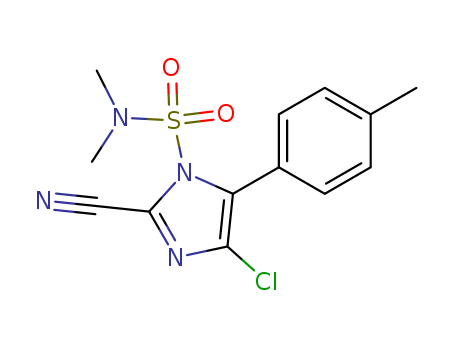 120116-88-3,CYAZOFAMID,(4-Chloro-2-cyano-N,N-dimethyl-5-p-tolylimidazole-1-sulfonamide);BAS 54500F; Cyamidazosulfamid; Cyazofamid; Docious; Fendazosulam; IKF 916;Mildicut; Ranman