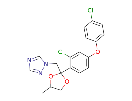 Molecular Structure of 119446-68-3 (Difenoconazole)