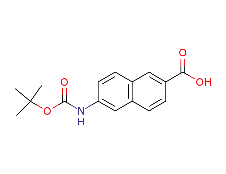 6-[(tert-butoxycarbonyl)-amino]-2-naphthoic acid