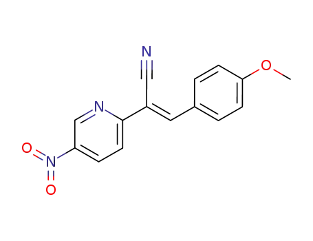 (Z)-3-(4-Methoxy-phenyl)-2-(5-nitro-pyridin-2-yl)-acrylonitrile