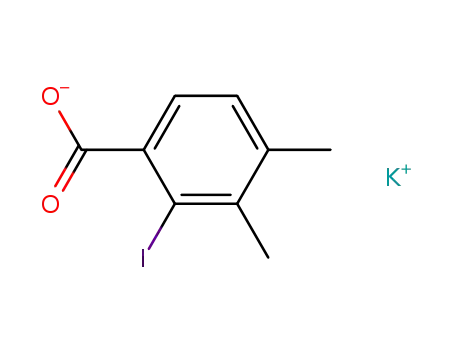 potassium; 2-iodo-3,4-dimethyl-benzoate