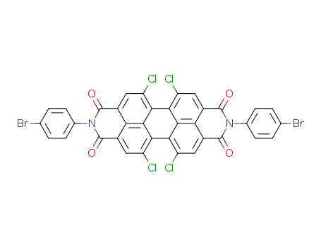 N,N'-bis(4'-bromophenyl)-1,6,7,12-tetrachloroperylene-3,4,9,10-tetracarboxdiimide