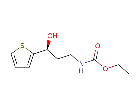 Carbamic acid, [(3S)-3-hydroxy-3-(2-thienyl)propyl]-, ethyl ester