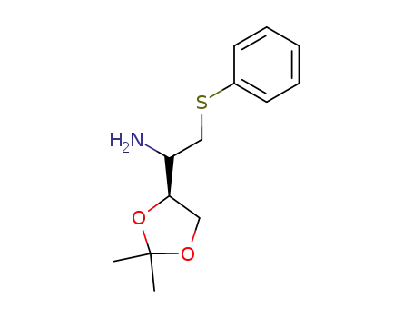 1-((S)-2,2-Dimethyl-[1,3]dioxolan-4-yl)-2-phenylsulfanyl-ethylamine