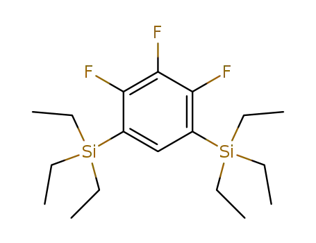 2,3,4-trifluoro-1,5-phenylenebis(triethylsilane)