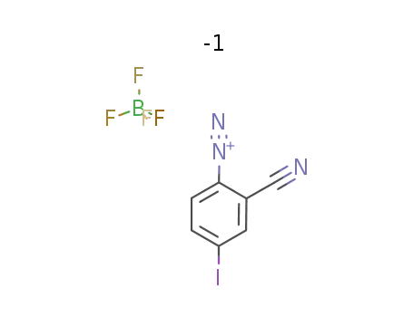2-cyano-4-iodobenzenediazonium tetrafluoroborate