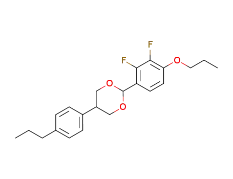 2-(2,3-difluoro-4-propoxy-phenyl)-5-(4-propyl-phenyl)-[1,3]dioxane