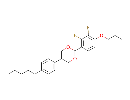 2-(2,3-difluoro-4-propoxy-phenyl)-5-(4-pentyl-phenyl)-[1,3]dioxane