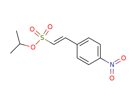 2-(4-nitrophenyl)ethenesulfonic acid isopropyl ester