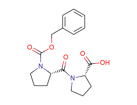 Molecular Structure of 7360-23-8 (Z-PRO-PRO-OH)