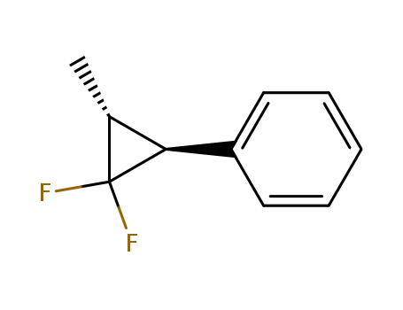 trans-1,1-difluoro-2-methyl-3-phenylcyclopropane