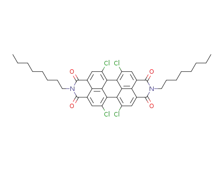 N,N'-di(n-octyl)-1,6,7,12-tetrachloroperylene-3,4:9,10-tetracarboxylic acid bisimide
